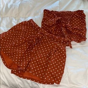Polka dot set